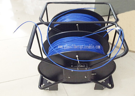 65m / 100m Two Core SM Armored Fiber Optic Cable / LC FC SC ST Duplex Patch Cord
